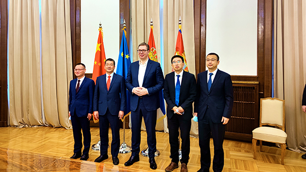塞尔维亚总统武契奇会见邹来昌：：UPAY钱包官方网站矿业是塞国重要战术同伴